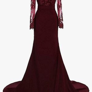 Bridesmaid, evening gown